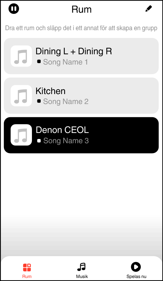 App Select Room CEOL N12